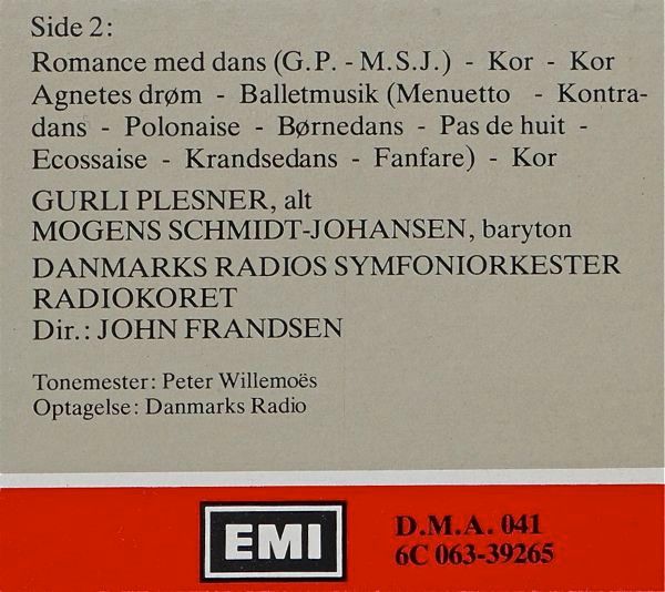 EMI D.M.A. 041 - Daniel Friedrich Rudolph Kuhlau, Bodil Gøbel, G - Image 4