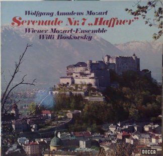 DECCA SAD 22140 - Wolfgang Amadeus Mozart, Wiener Mozart Ensembl