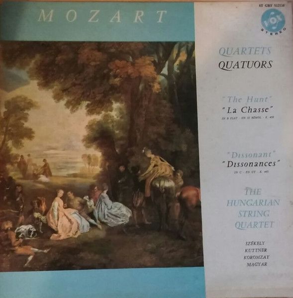 VOX (6) ST GBY 512130 - Wolfgang Amadeus Mozart, The Hungarian Q