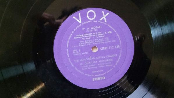 VOX (6) ST GBY 512130 - Wolfgang Amadeus Mozart, The Hungarian Q - Image 2