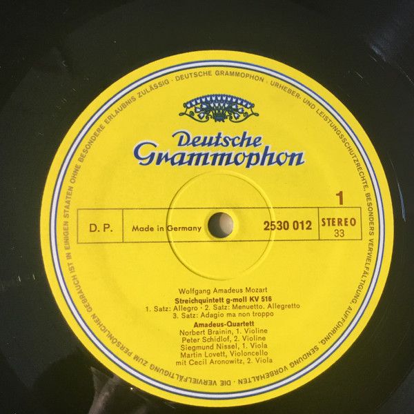 Deutsche Grammophon 2530 012 - Wolfgang Amadeus Mozart, Gerd Sei - Image 3
