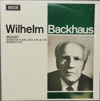 DECCA LXT 6301 - Wilhelm Backhaus, Wolfgang Amadeus Mozart - Son