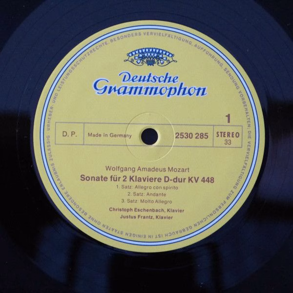 Deutsche Grammophon 2530 285 - Wolfgang Amadeus Mozart, Christop - Image 3