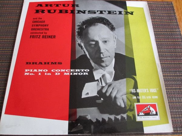 His Master's Voice ALP.1297 - Johannes Brahms, Arthur Rubinstein