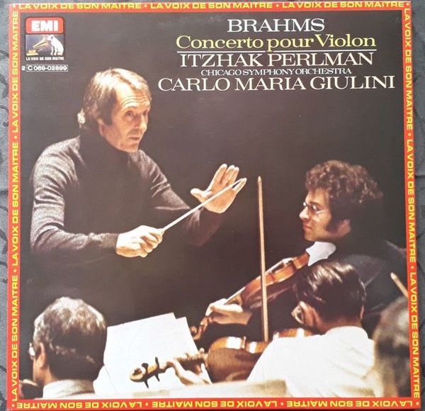 La Voix De Son Maître 2C 069-02899 - Johannes Brahms, Itzhak Per