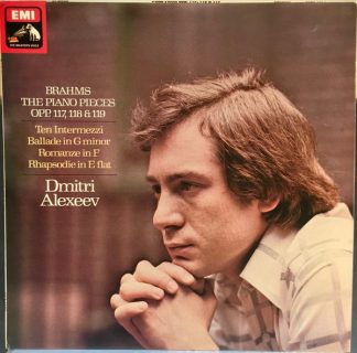His Master's Voice HQS 1370 - Johannes Brahms, Dmitri Alexeev -