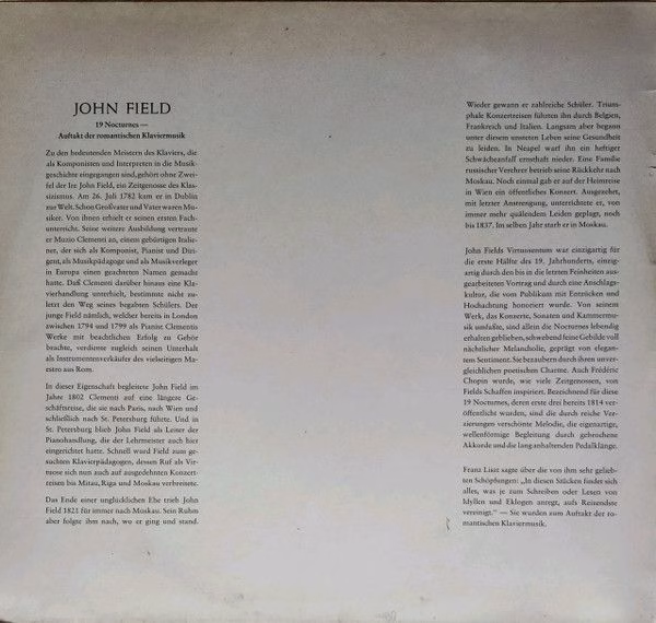 Impression 63 806, 63 807, 63 808 - John Field (2), Hans Kann - - Image 2