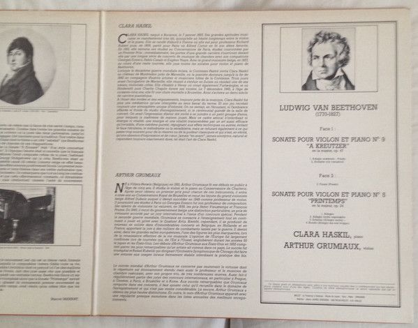 Philips 6539 025 - Ludwig Van Beethoven, Clara Haskil, Arthur Gr - Image 4