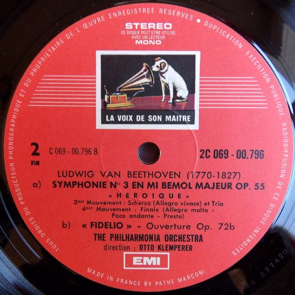 La Voix De Son Maître 2 C 069-00796 - Ludwig van Beethoven, Phil - Image 4