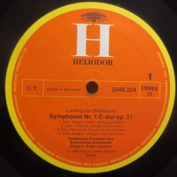 HELIODOR 2548 224 - Ludwig van Beethoven, Symphonie-Orchester De - Image 3
