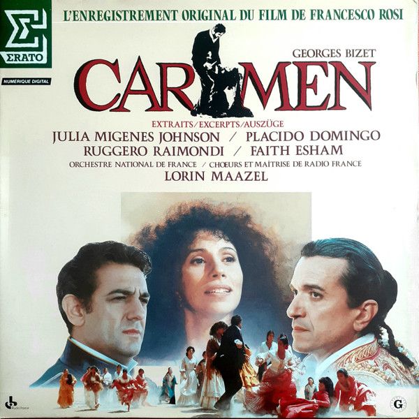 Erato NUM 75120 - Georges Bizet, Julia Migenes, Placido Domingo,