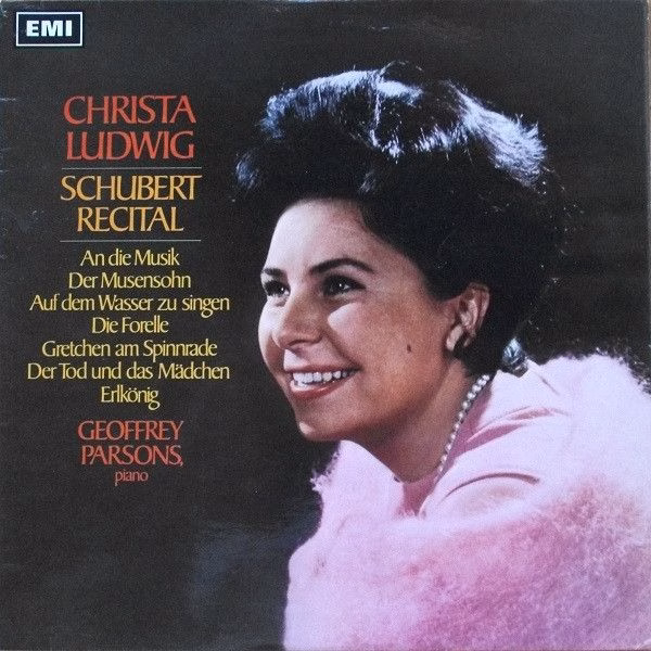 Columbia SAX 5272 - Christa Ludwig, Geoffrey Parsons (2) - A Sch