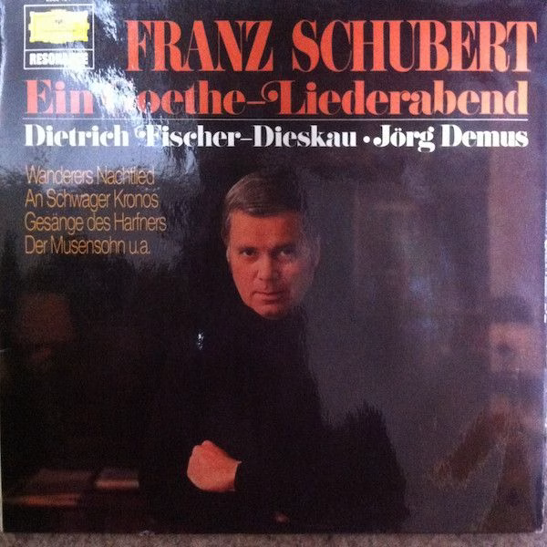 Deutsche Grammophon 2535 104 - Franz Schubert, Dietrich Fischer-