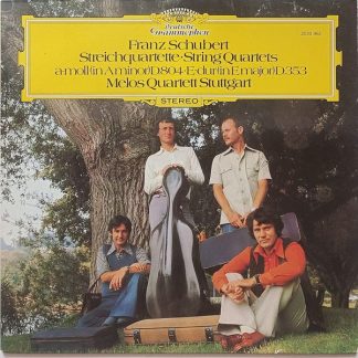 Deutsche Grammophon 2530 962 - Franz Schubert, Melos Quartett -