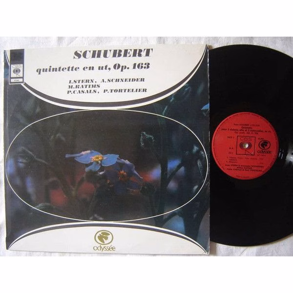 CBS 61 043 - Franz Schubert, Pablo Casals, Paul Tortelier, Milto