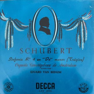 DECCA LXT 2779 - Franz Schubert, Eduard van Beinum, Concertgebou