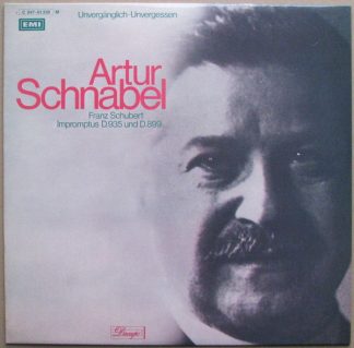 Dacapo 1C047-01 339 - Artur Schnabel, Franz Schubert - Impromptu