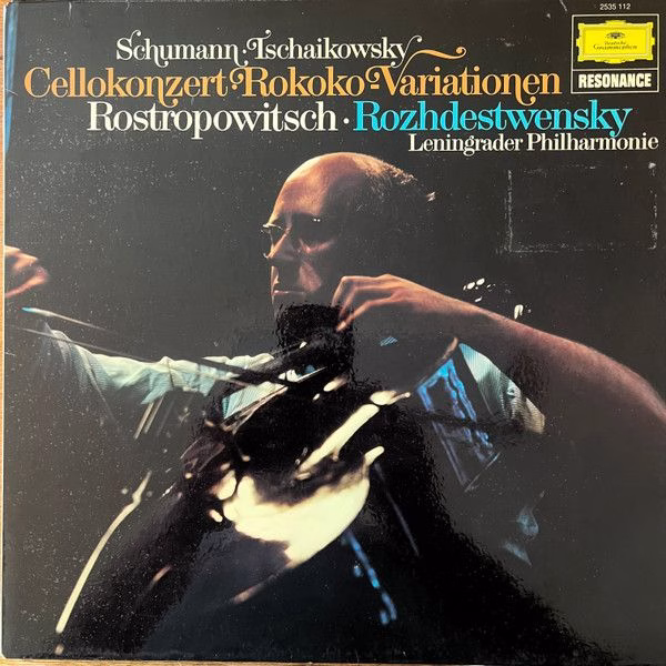 Deutsche Grammophon 2535 112 - Robert Schumann, Pyotr Ilyich Tch