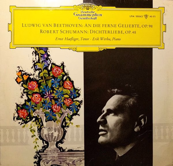 Deutsche Grammophon LPM 18843 - Ernst Haefliger, Erik Werba, Lud