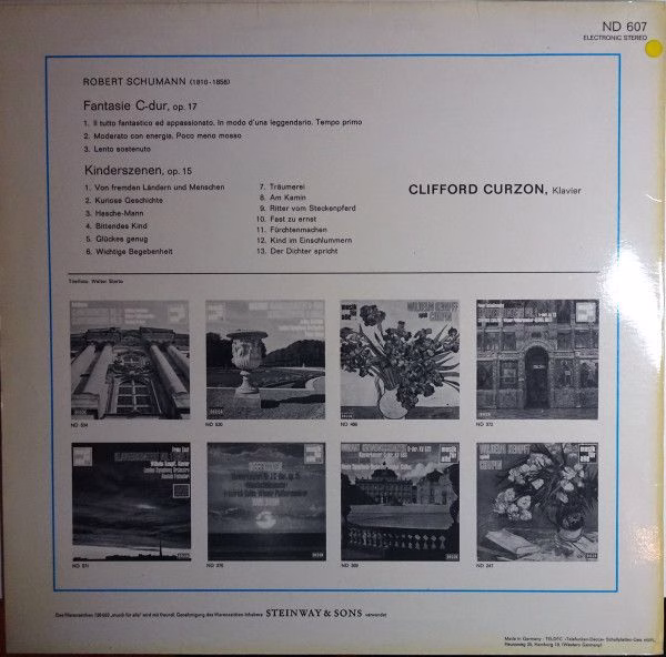 DECCA ND 607 - Robert Schumann, Clifford Curzon - Träumerei Kin - Image 2