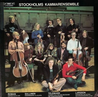BIS LP-46 - Stockholms Kammarensemble - Sinfonia No 20 E-moll /
