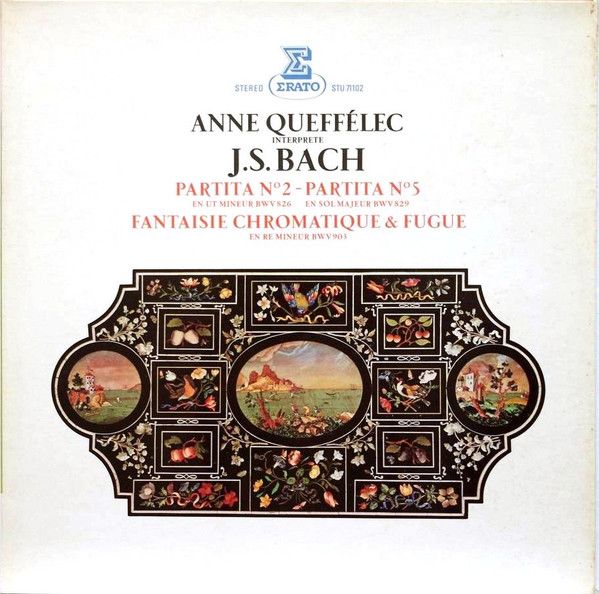 Erato STU 71102 - Anne Queffélec - Anne Queffélec Interprète J.S