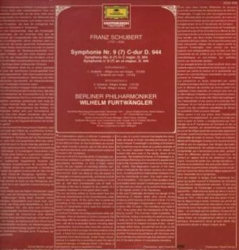 Deutsche Grammophon 2535 808 - Franz Schubert, Berliner Philharm - Image 2