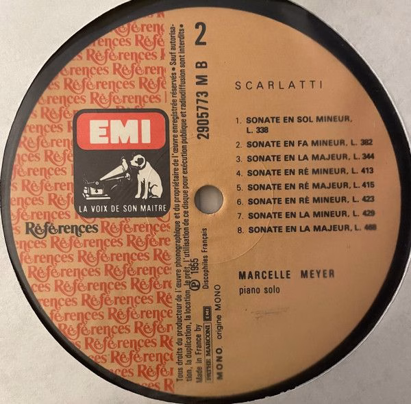 La Voix De Son Maître 2905773 - Domenico Scarlatti, Marcelle Mey - Image 6