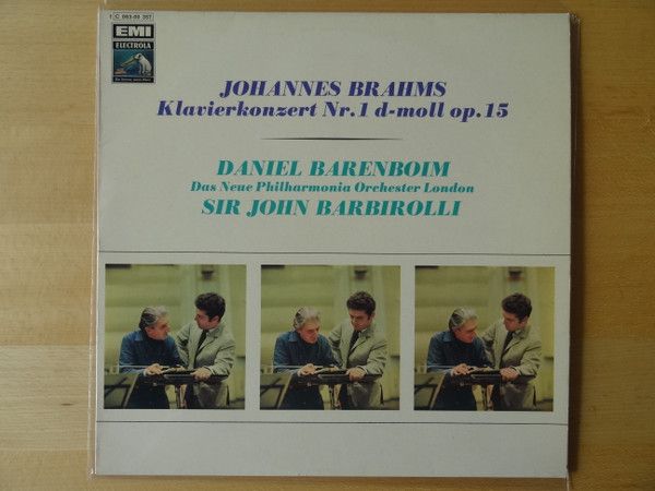 EMI Electrola 1C 063-00 357 - Johannes Brahms, Daniel Barenboim,
