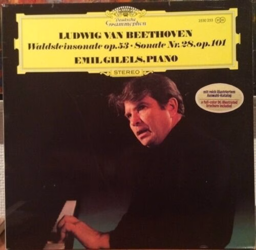 Deutsche Grammophon 2530 253 - Ludwig van Beethoven, Emil Gilels