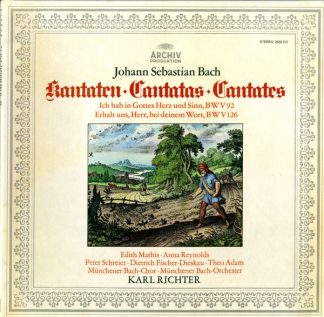 Archiv Produktion 2533 312 - Johann Sebastian Bach, Edith Mathis