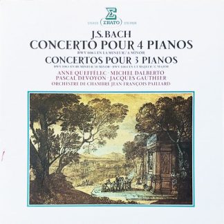 Erato STU 71424 - Johann Sebastian Bach, Anne Queffélec, Michel