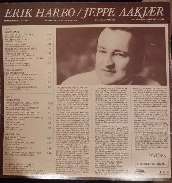 Carl Petter 312-15 - Erik Harbo - Synger Jeppe Aakjær - Image 2
