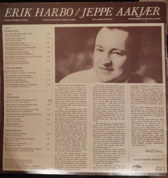 Carl Petter 312-15 - Erik Harbo - Synger Jeppe Aakjær - Image 2