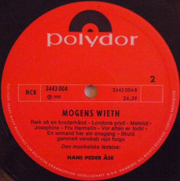 Polydor 2443 004 - Mogens Wieth - Mogens Wieth - Image 4