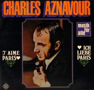 Telefunken NT 212 - Charles Aznavour - J'aime Paris     -     Ic