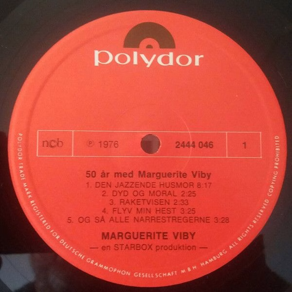 Polydor 2444 046 - Marguerite Viby - 50 År Med Marguerite Viby - Image 3