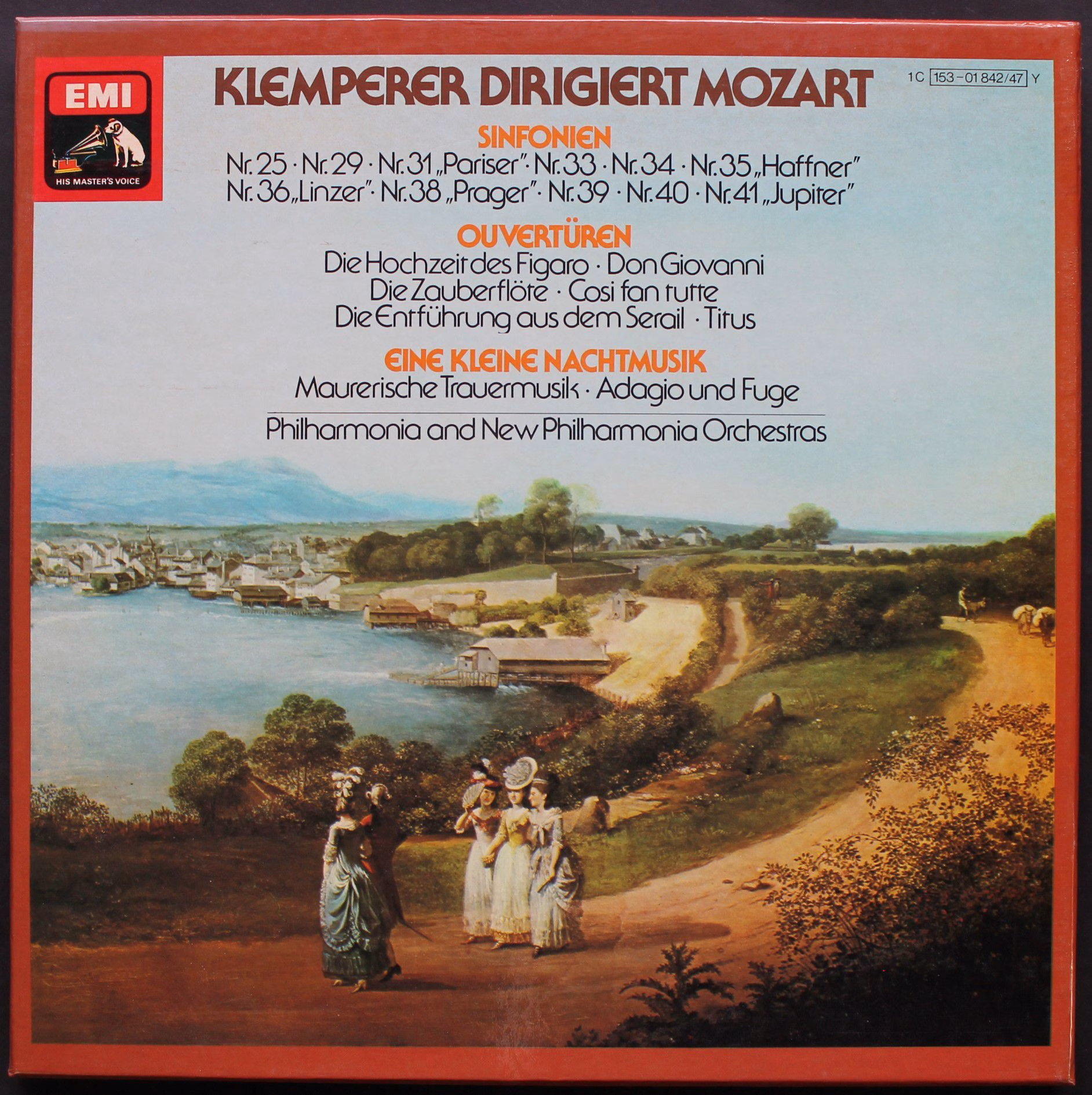 His Master's Voice 1C 153-01842/47 Y - Wolfgang Amadeus Mozart,
