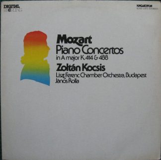 Hungaroton SLPD 12472 - Wolfgang Amadeus Mozart, Zoltán Kocsis,