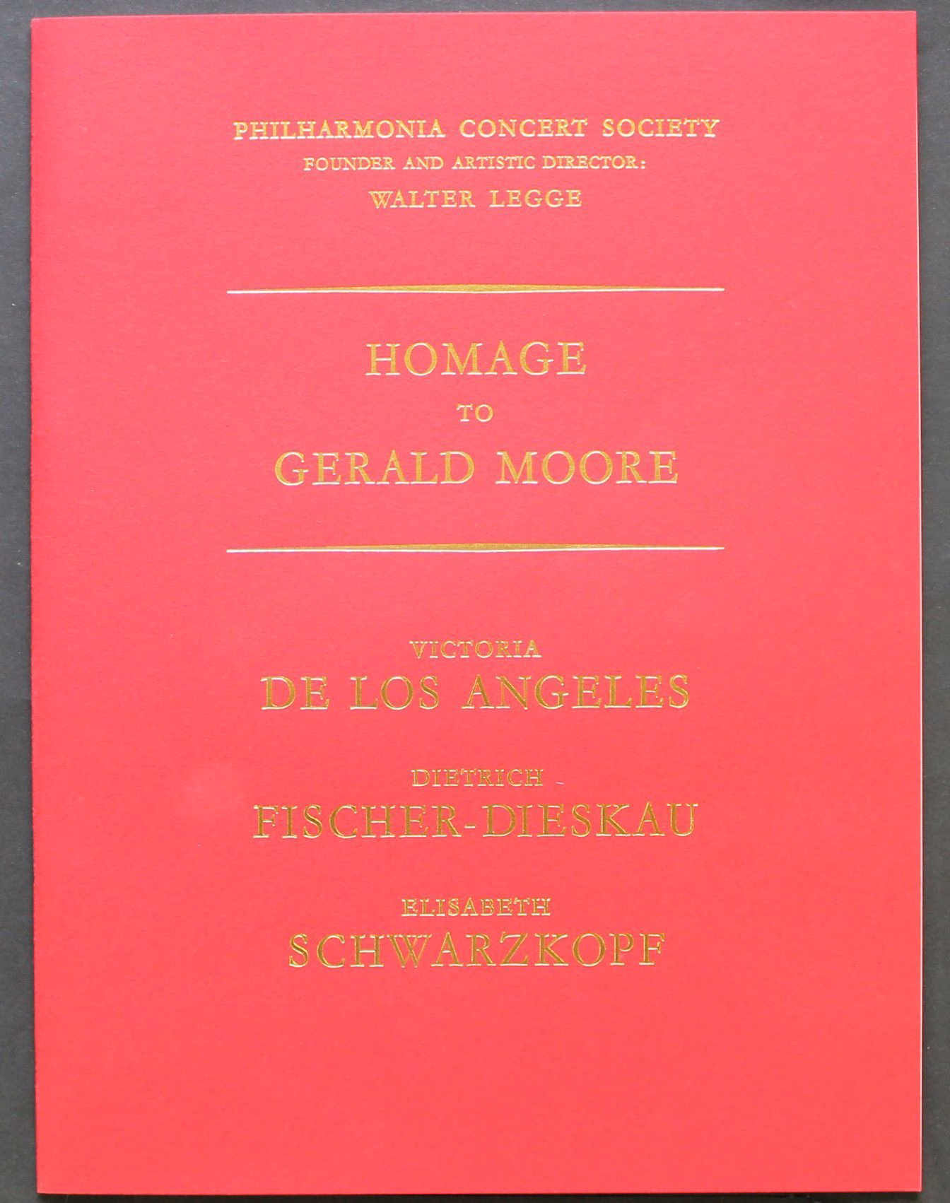 Angel Records SMA 91651/52 - Gerald Moore, Dietrich Fischer-Dies - Image 2