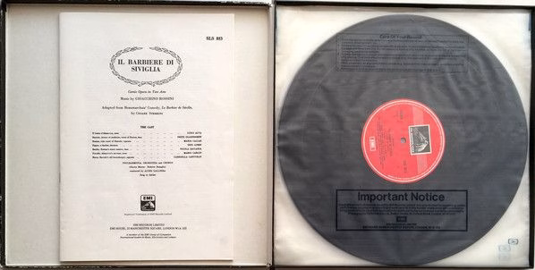 His Master's Voice SLS 853 - Gioacchino Rossini, Maria Callas, T - Image 10