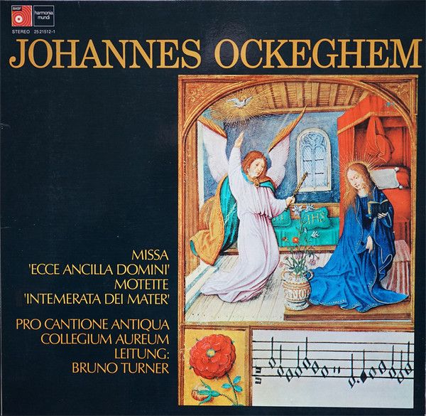Harmonia Mundi 2521512-1 - Johannes Ockeghem, Pro Cantione Antiq