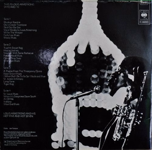 CBS S 66242 - Louis Armstrong - This Is Louis Armstrong - Satchm - Image 4