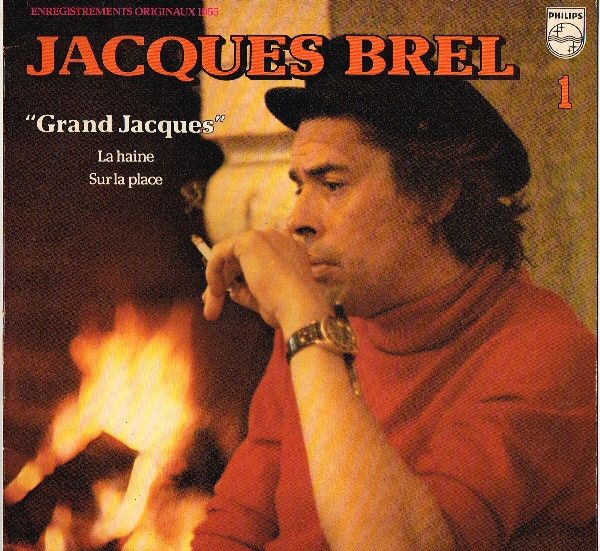Philips 6325 202 - Jacques Brel - 1- Grand Jacques