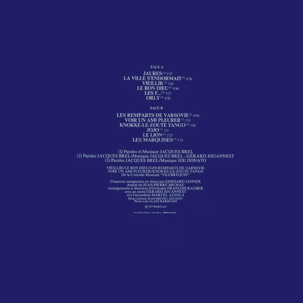 Barclay 96010 - Jacques Brel - Brel - Image 5