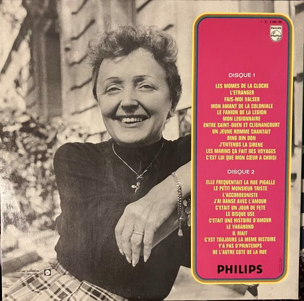 Philips 6 680 258 - Edith Piaf - Les Grands Succès D'Edith Piaf - Image 2