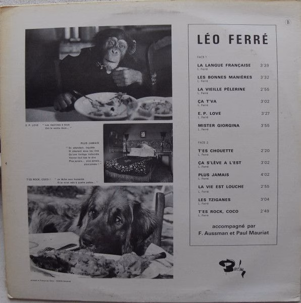 Barclay 80 185 - Léo Ferré - Léo Ferré - Image 2