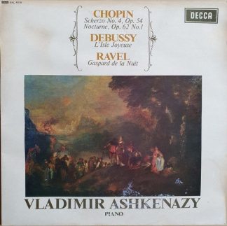 DECCA SXL 6215 - Vladimir Ashkenazy, Frédéric Chopin, Claude Deb