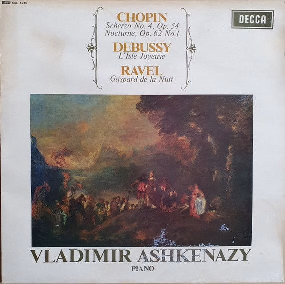 DECCA SXL 6215 - Vladimir Ashkenazy, Frédéric Chopin, Claude Deb
