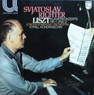 Philips 6580 071 - Franz Liszt, Sviatoslav Richter, London Symph